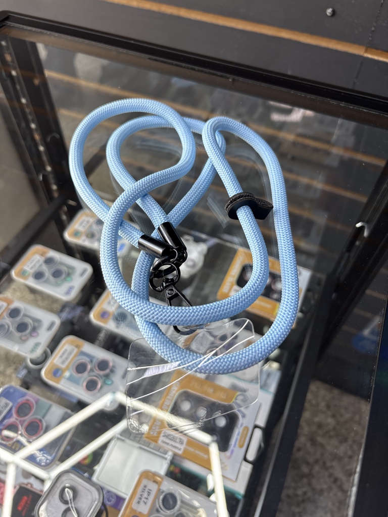 Colgante Nylon celeste