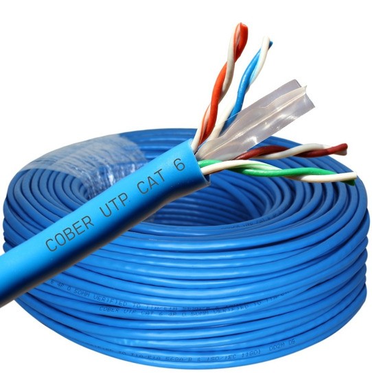 Metro Cable UTP categoría 6 100 cobre