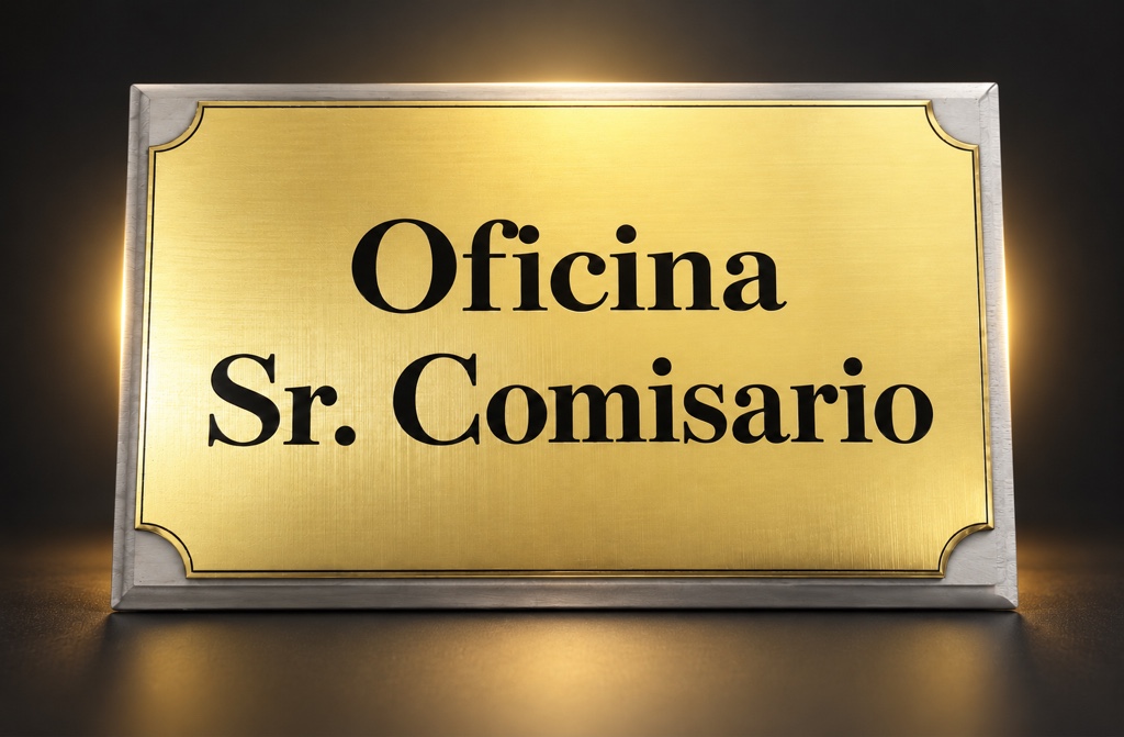 Placas personalizadas desde