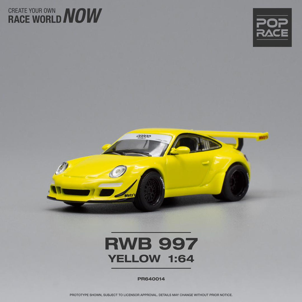 POP RACE RWB 997 YELLOW