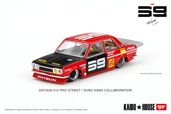 KAIDO HOUSE DATSUN 510 PRO STREET RED