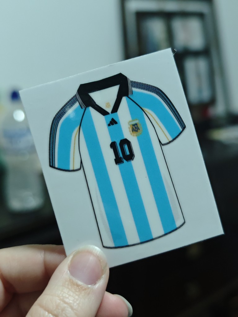 Arg camiseta retro 10