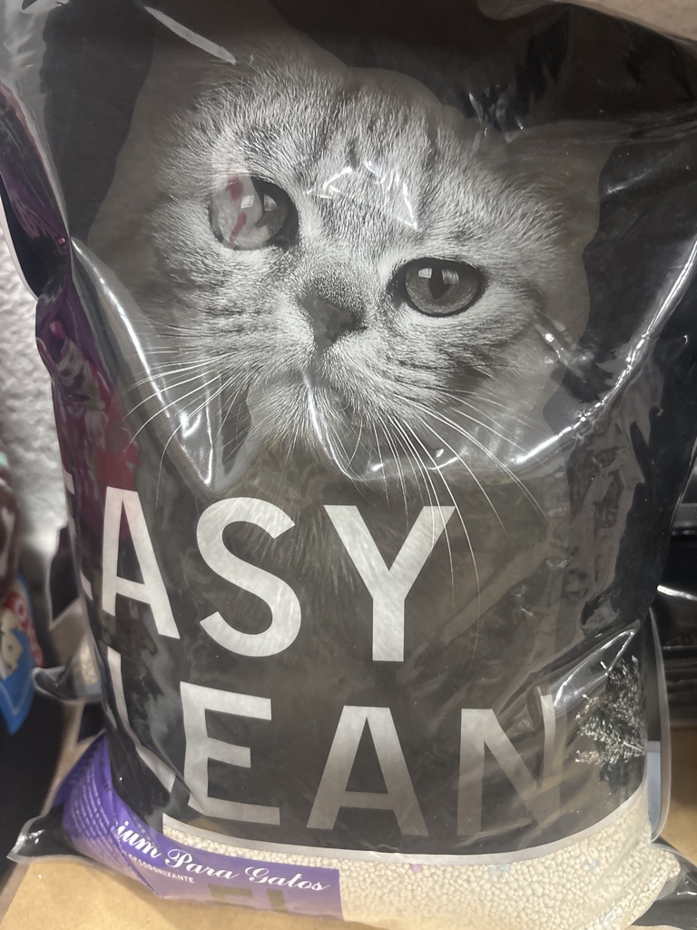 Easy Clean arena para gatos lavanda 4 kilos