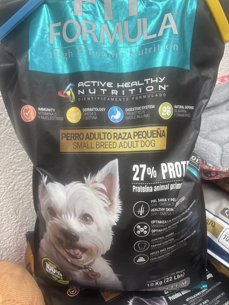 Fit Formula perro adulto raza pequeña 10kg
