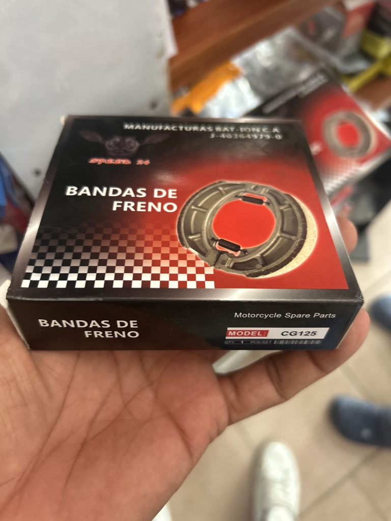 Bandas de freno CG125