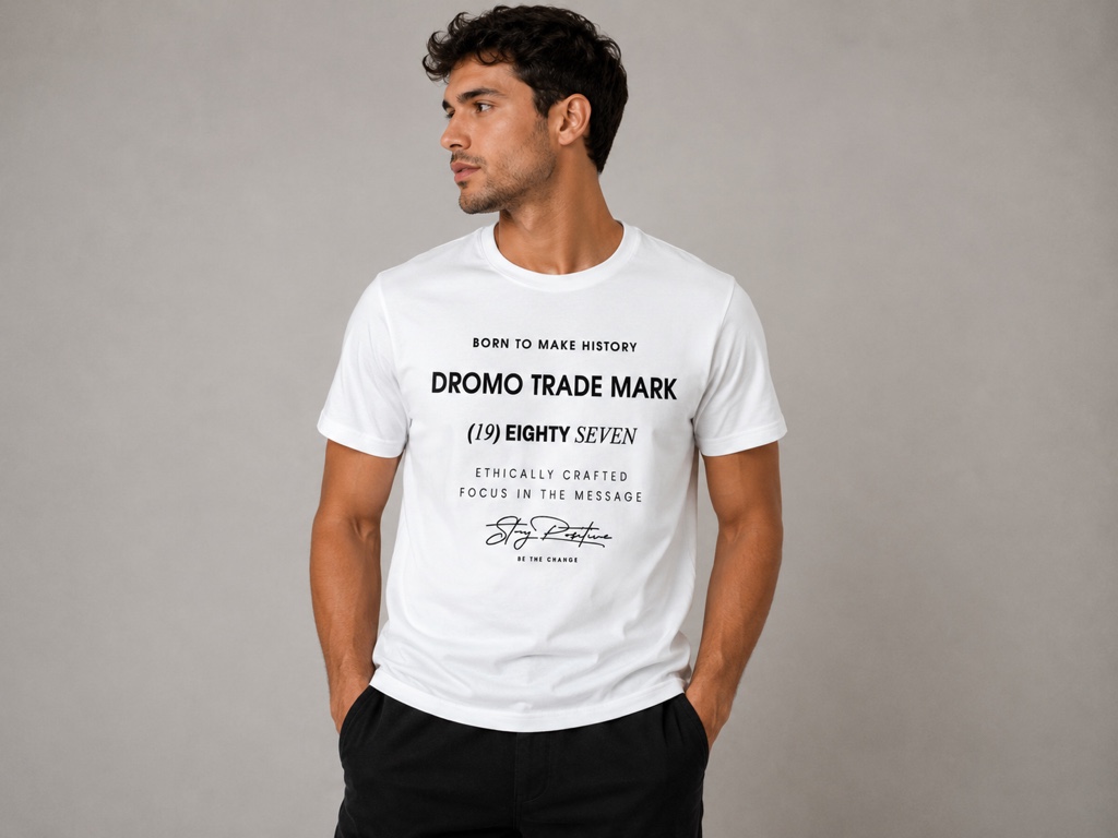 Remera DH trade mark talle m