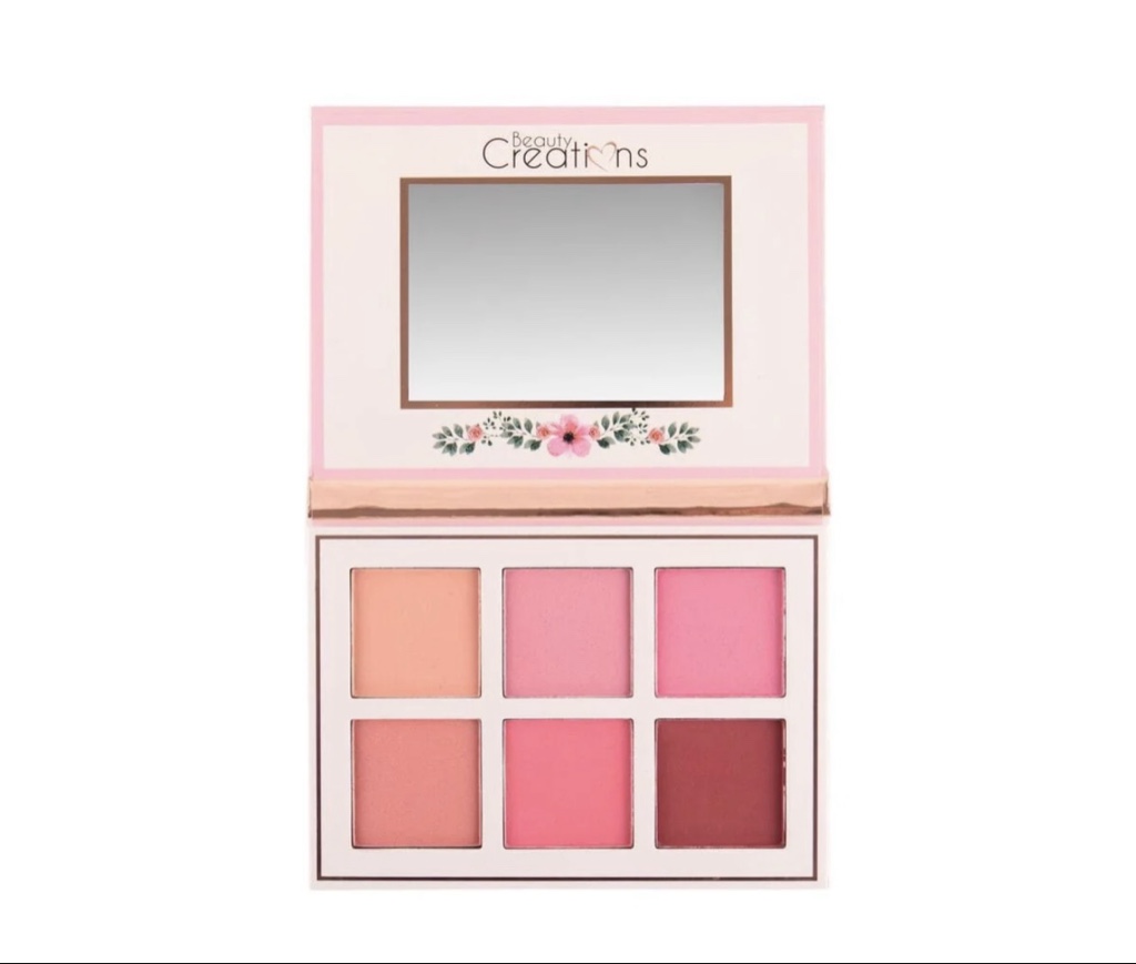 Beauty Creations paleta rubor rosa