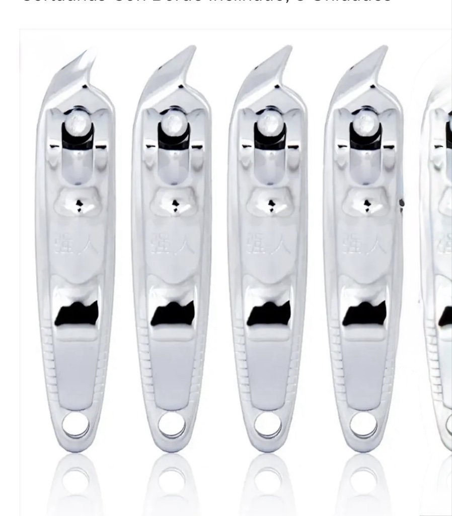 CORTA UÑA GRANDE OBLICUO NAIL CLIPPER
