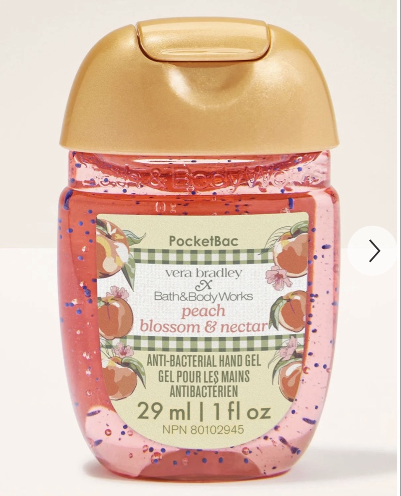 BATH&BODYWORKS PEACH BLOSSOM NECTAR ANTI-BACTERIAL