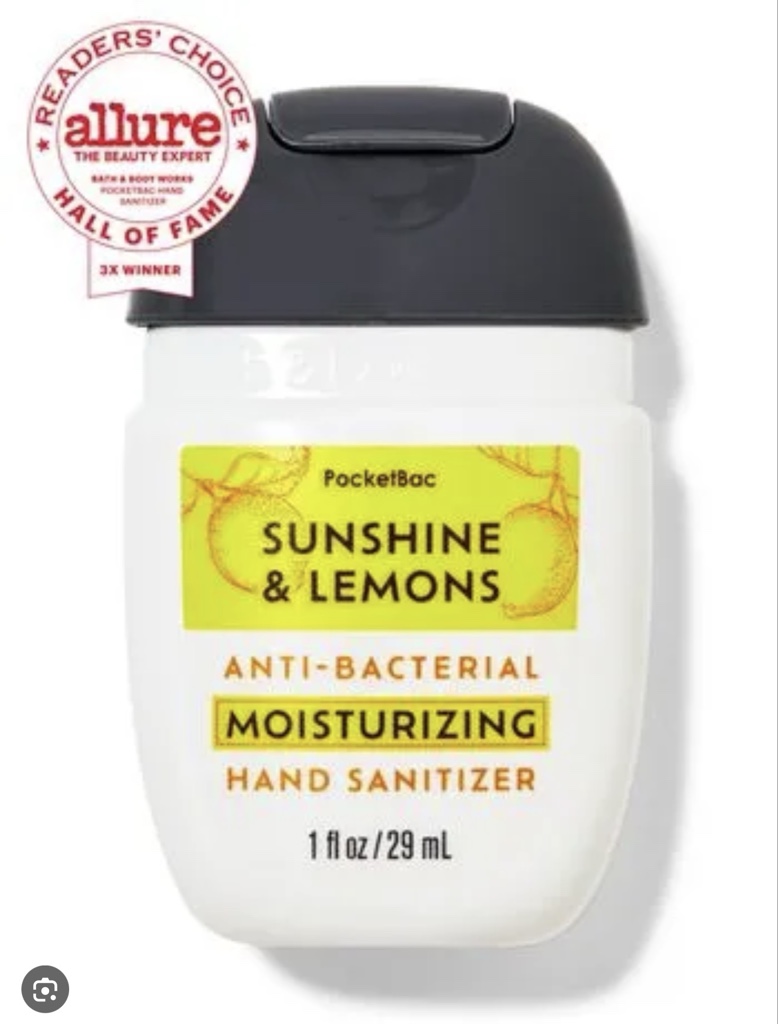 BATH & BODDY WORKS SUNSHINE & LEMONS ANTI-BACTERIAL