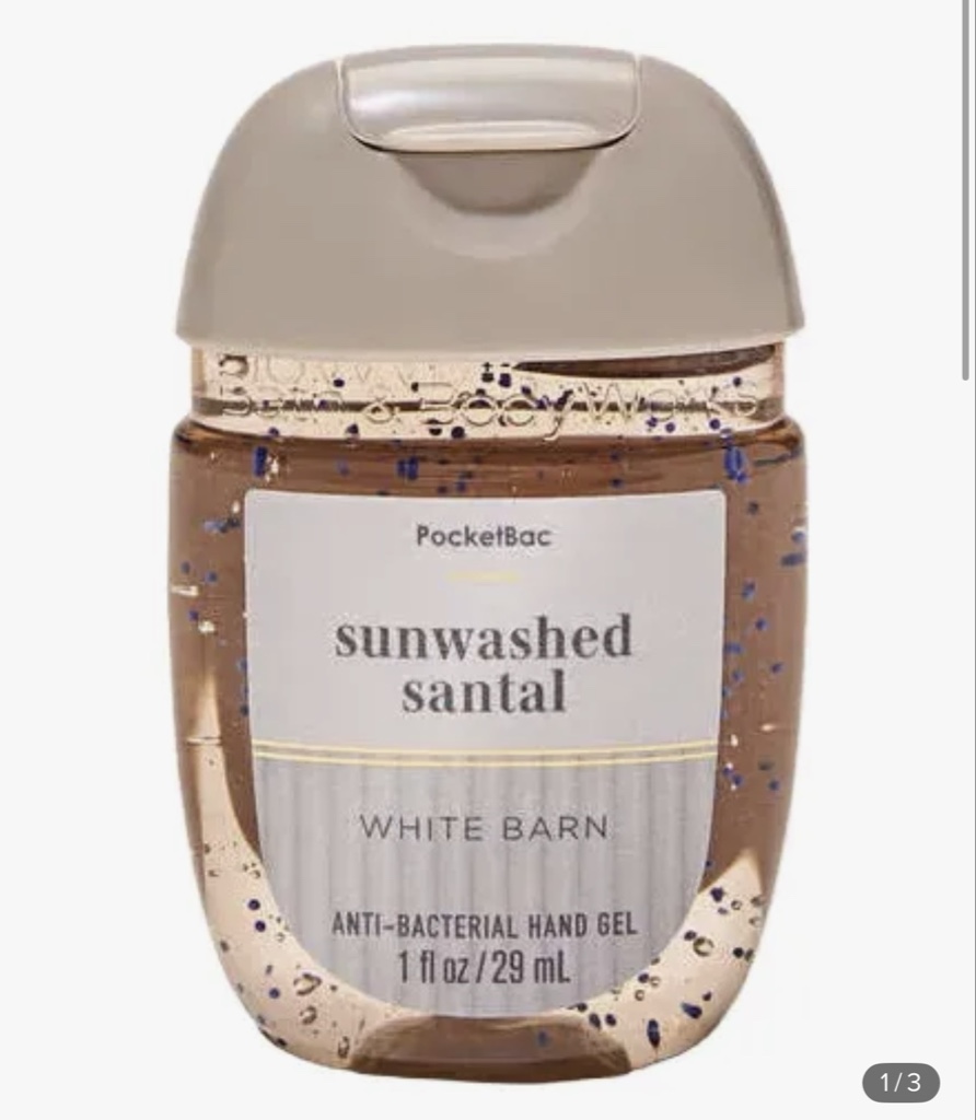 BATH & BODDY WORKS SUNWASHED SANTAL ANTI-BACTERIAL
