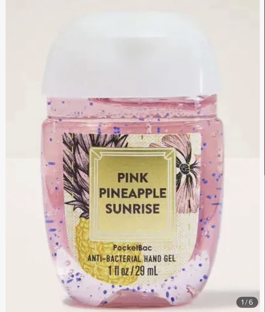 BATH & BODDY WORKS PINK PINEAPPLE SUNRISE ANTI-BACTERIAL