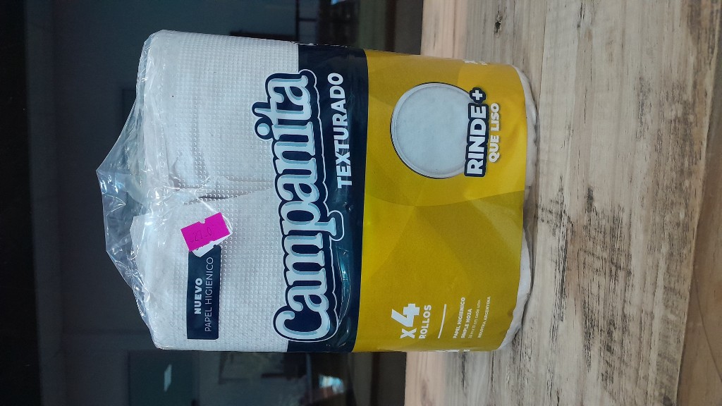 Papel Higienico Campanita x4Rollos