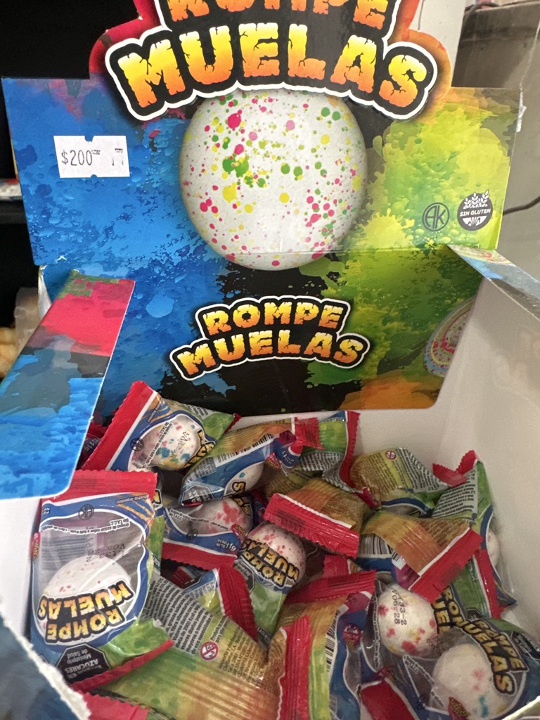 Muelas rompe muelas multicolor
