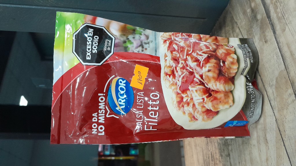 Salsa arcor Filetto