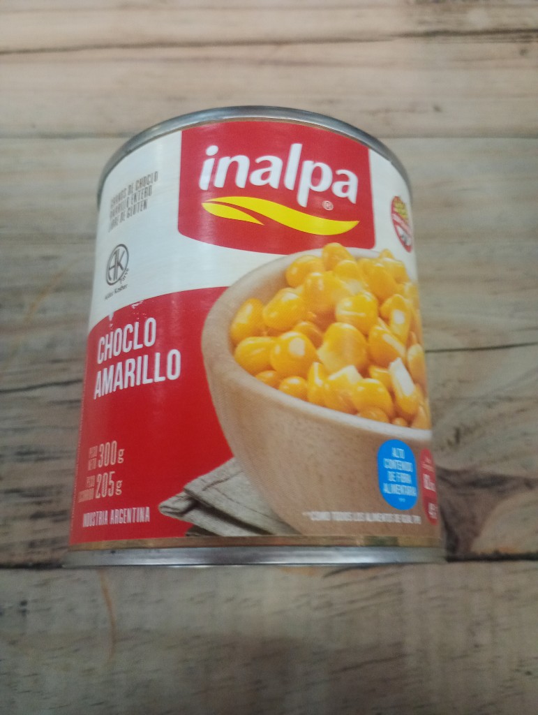 Inalpa choclo amarillo 300g