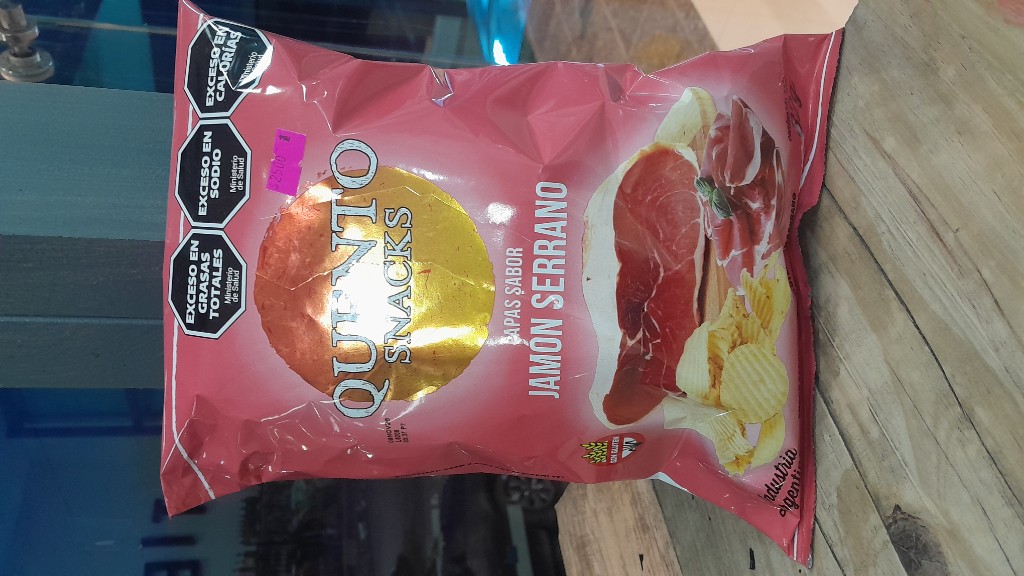Quento Papas Jamón Serrano