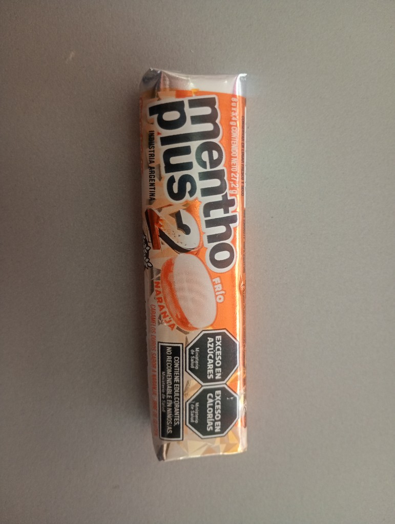 Mentho Plus2  frío naranja