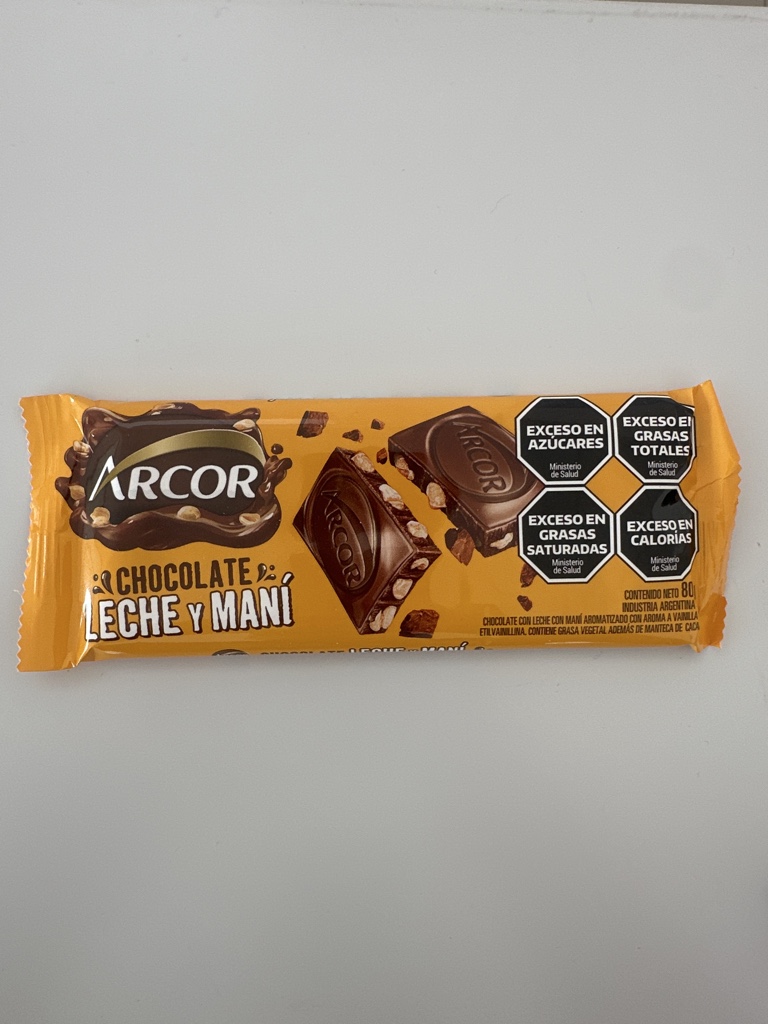 Chocolate Arcor 80g