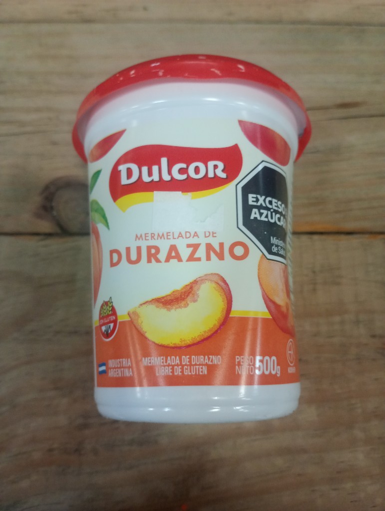 Dulcor mermelada durazno 500g