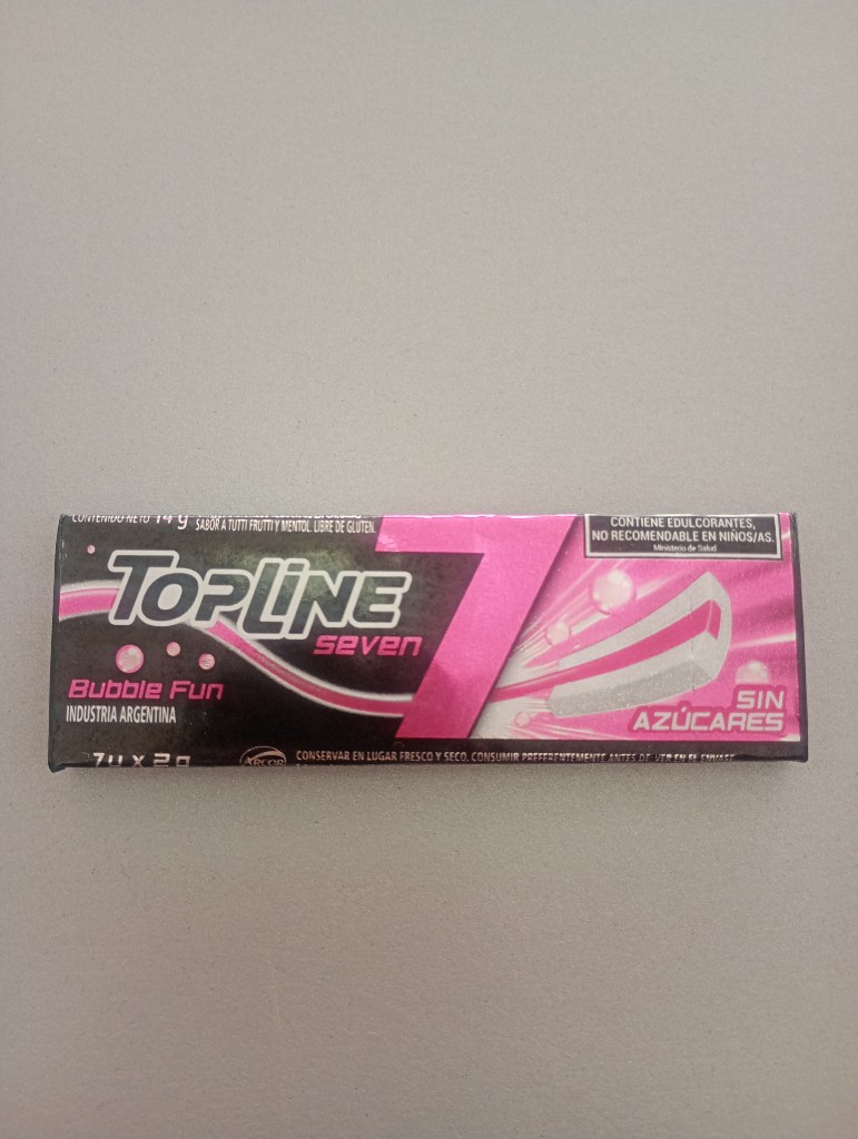Topline Seven Bubble Fun rosa chicle