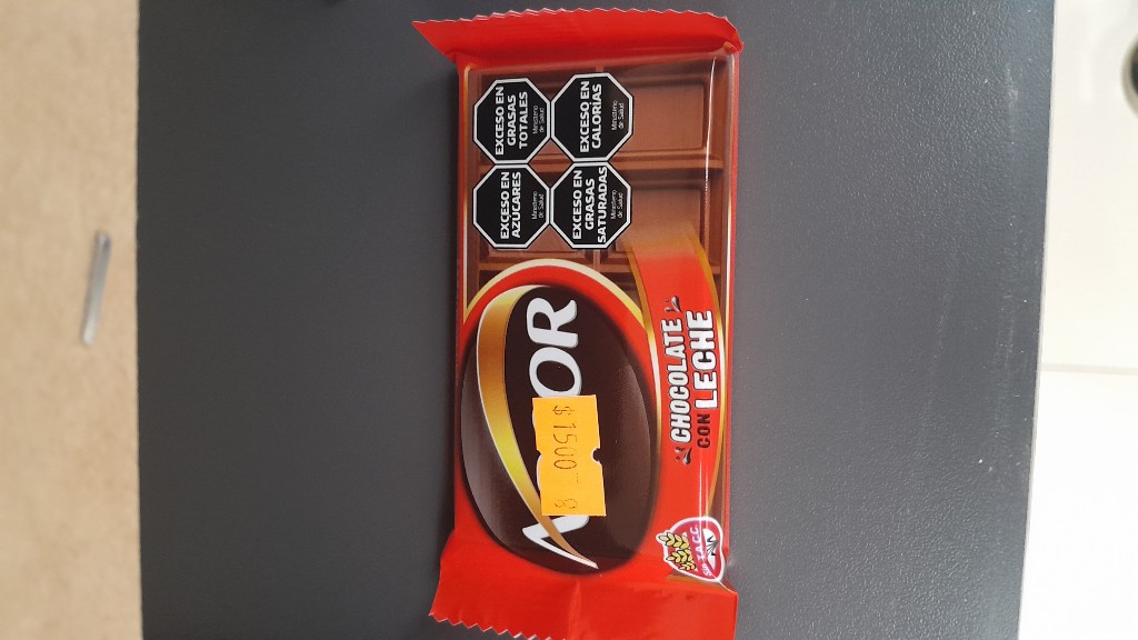 Arcor chocolate con leche 25g