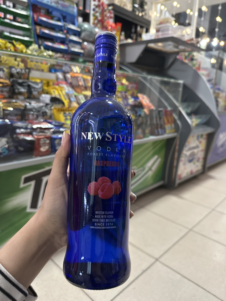 New Style Vodka Raspberry