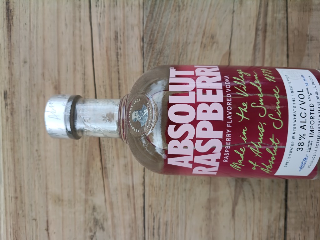 Absolut Raspberry vodka