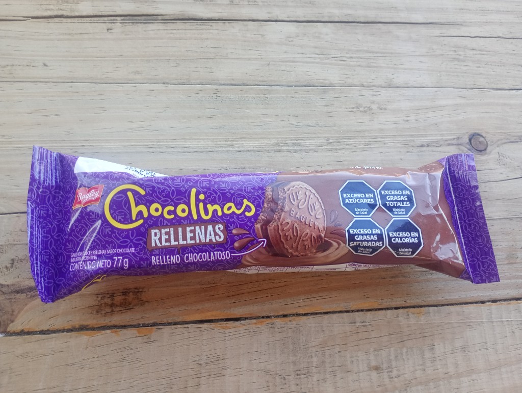 Bagley Chocolinas Rellenas 77g
