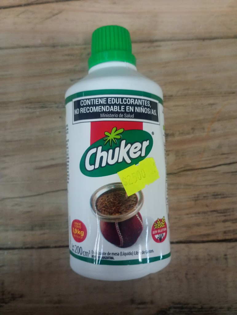 Chuker edulcorante 200ml