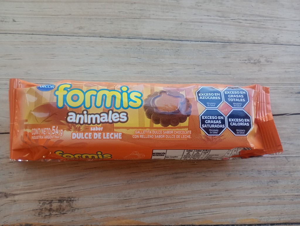 Formis animales dulce de leche 54g