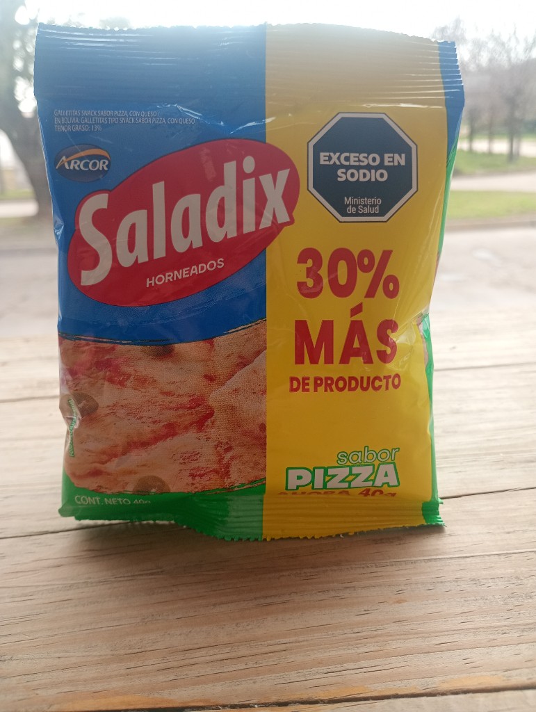 Arcor Saladix horneadas pizza 40g