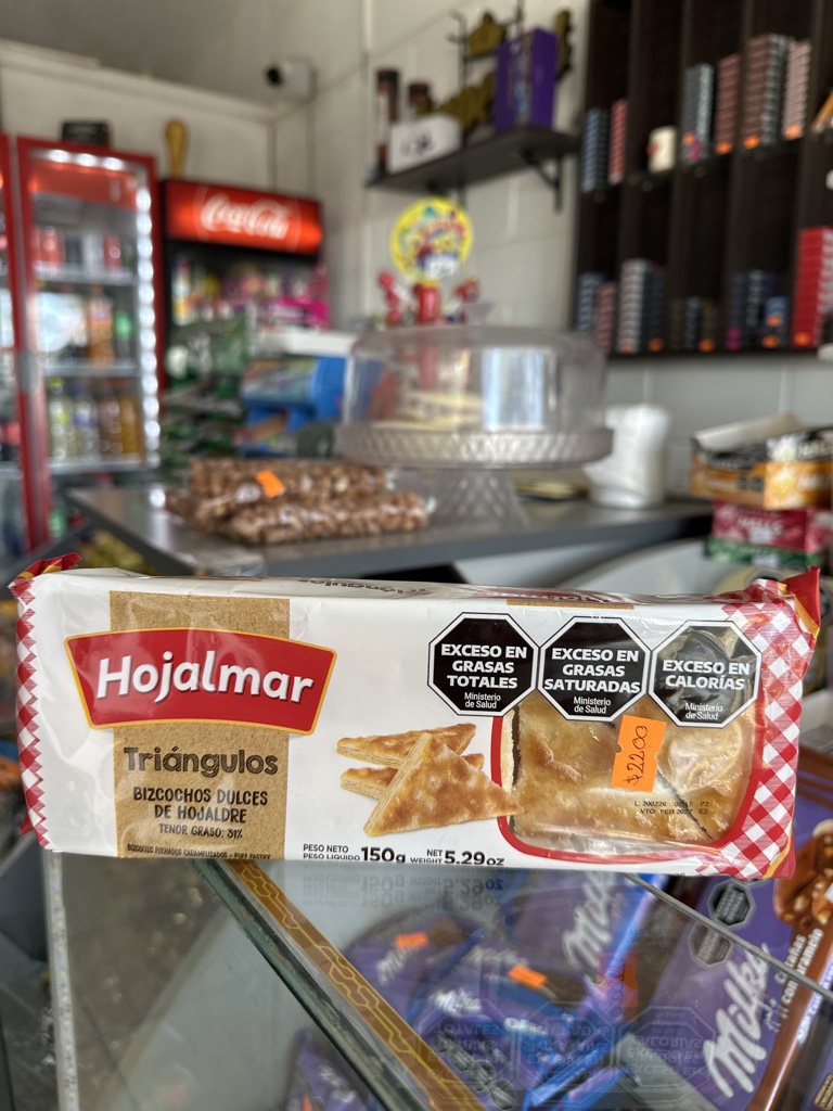 Hojalmar Triángulos bizcochos dulces
