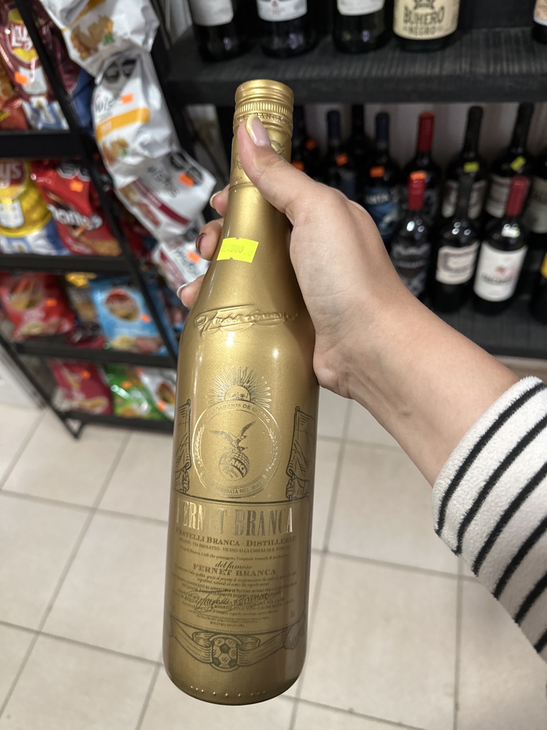Fernet Branca dorado