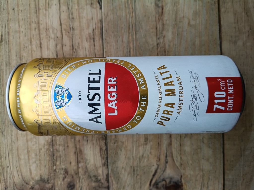Amstel Lager lata 710ml