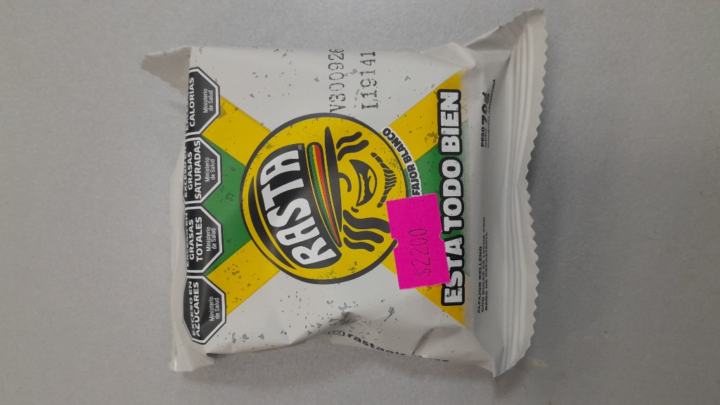 Alfajor Rasta Blanco