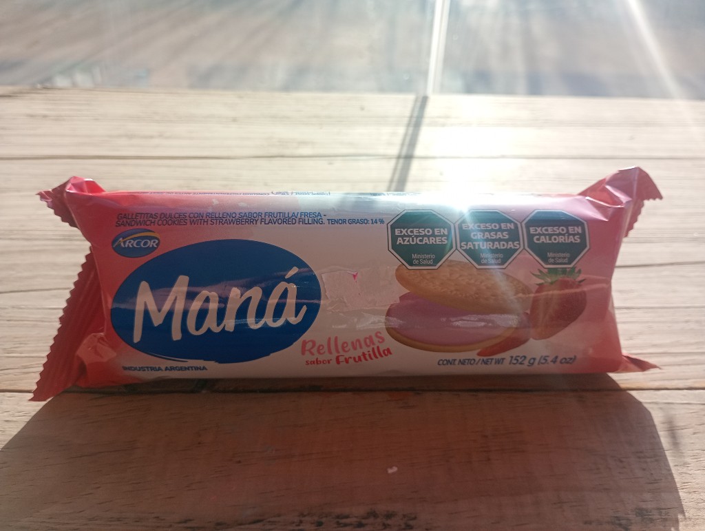 Mana rellenas frutilla 152g