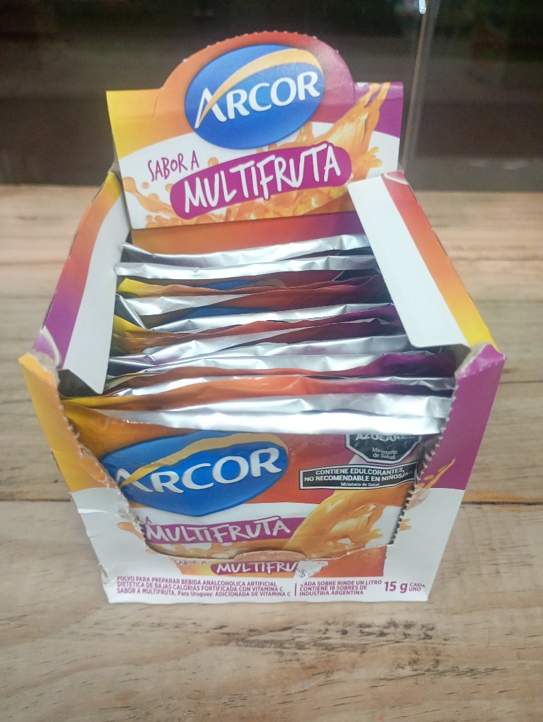 Arcor Multifruta polvo 15g