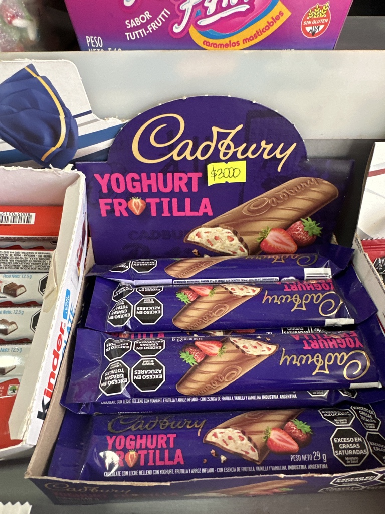 Cadbury Yoghurt Frutilla