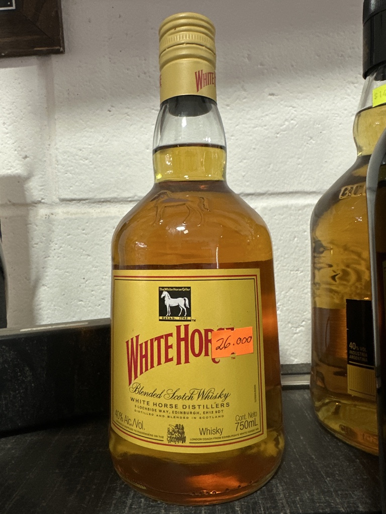 White Horse Whisky 750ml