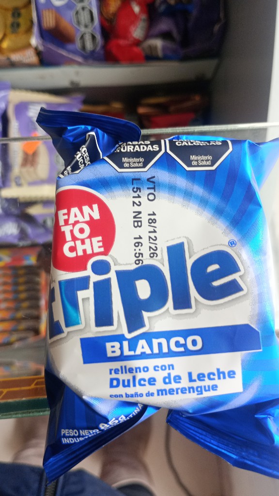 Fantoches Triple blanco