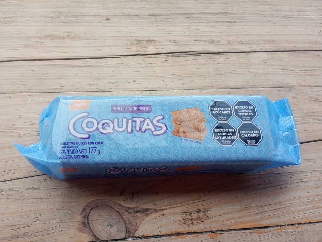 Coquitas galletitas de coco 177g