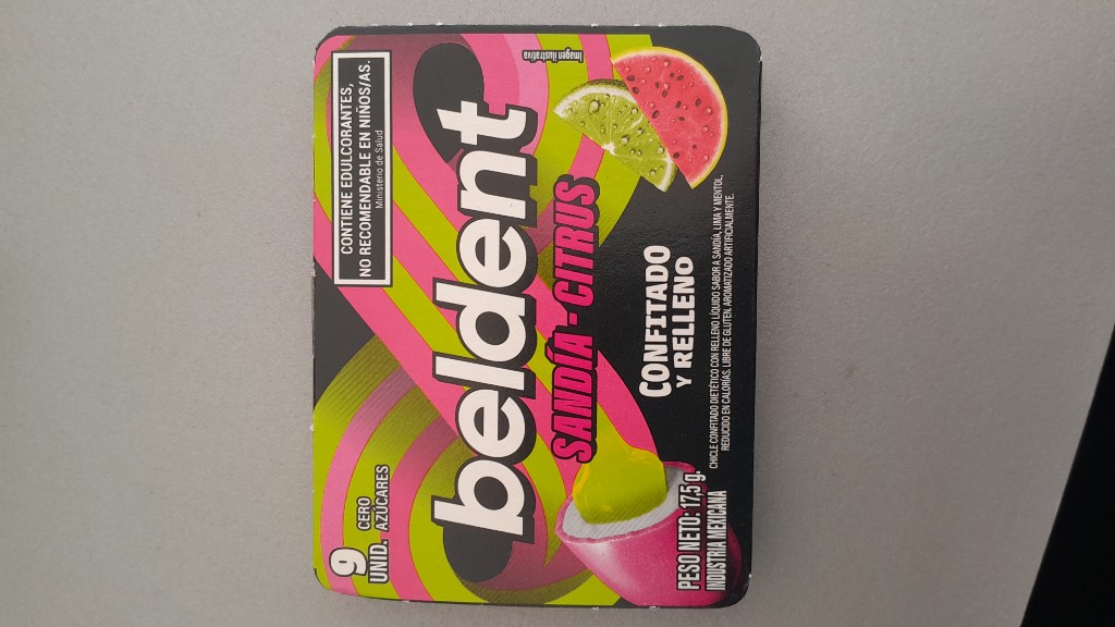 Chicle Beldent Sandia-Citrus 9u