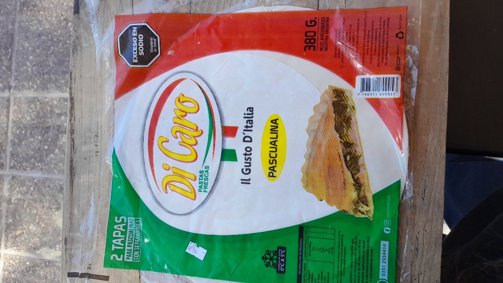 tapas pascualinas DiCaro