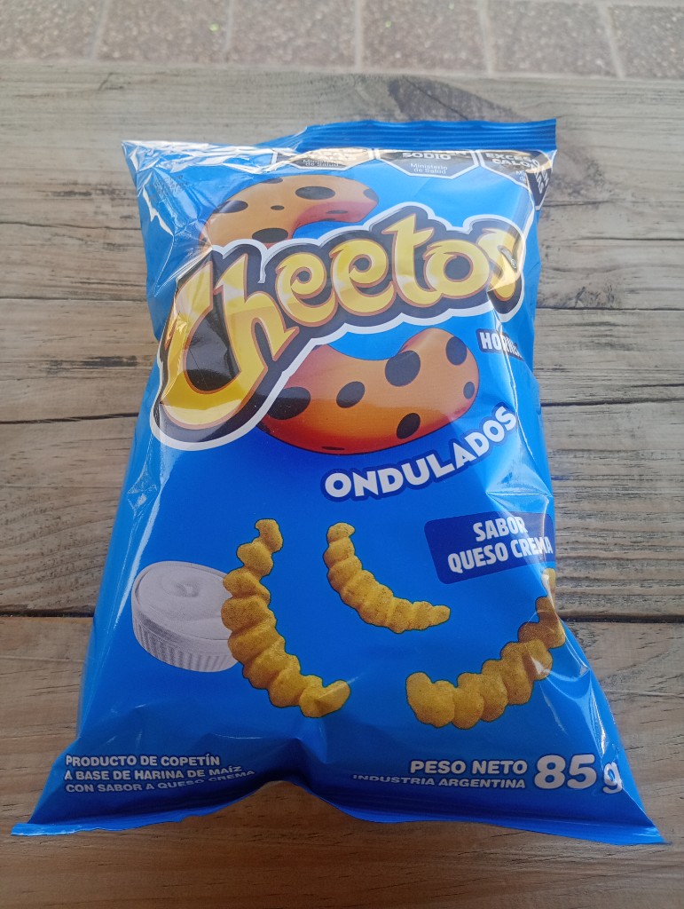 Cheetos ondulados queso crema 85g