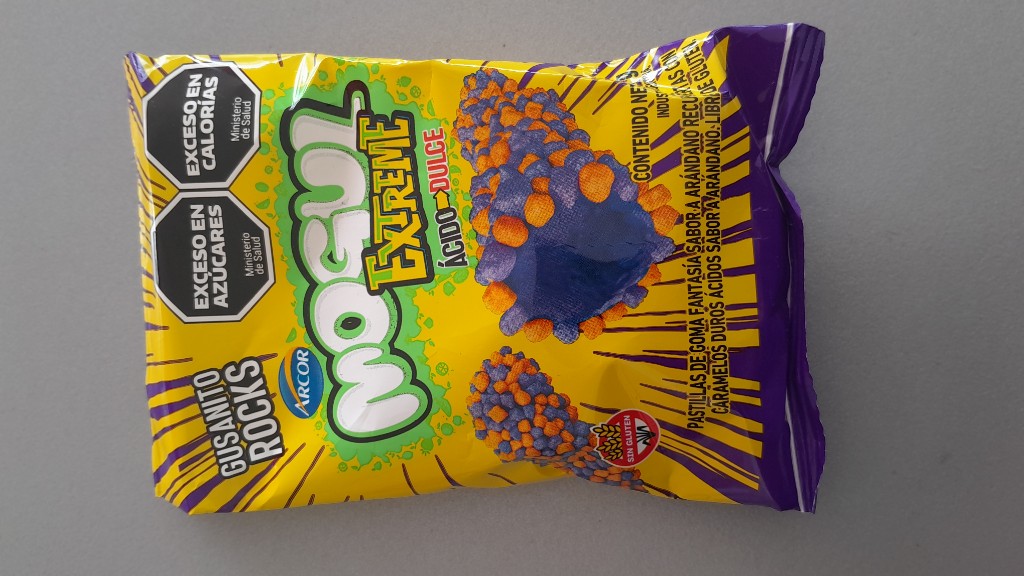 Mogul extreme acido Gusanito Rocks 40g