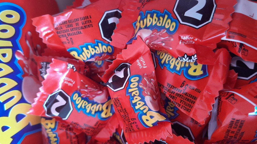 Chicle Bubbaloo fritilla