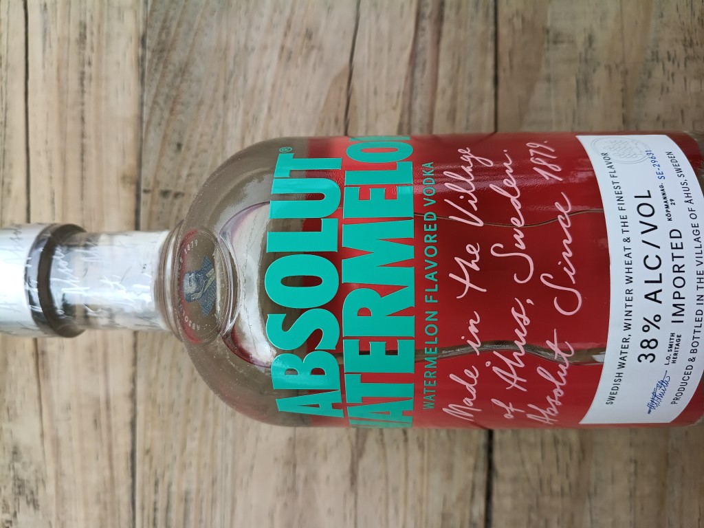 Absolut Watermelon vodka