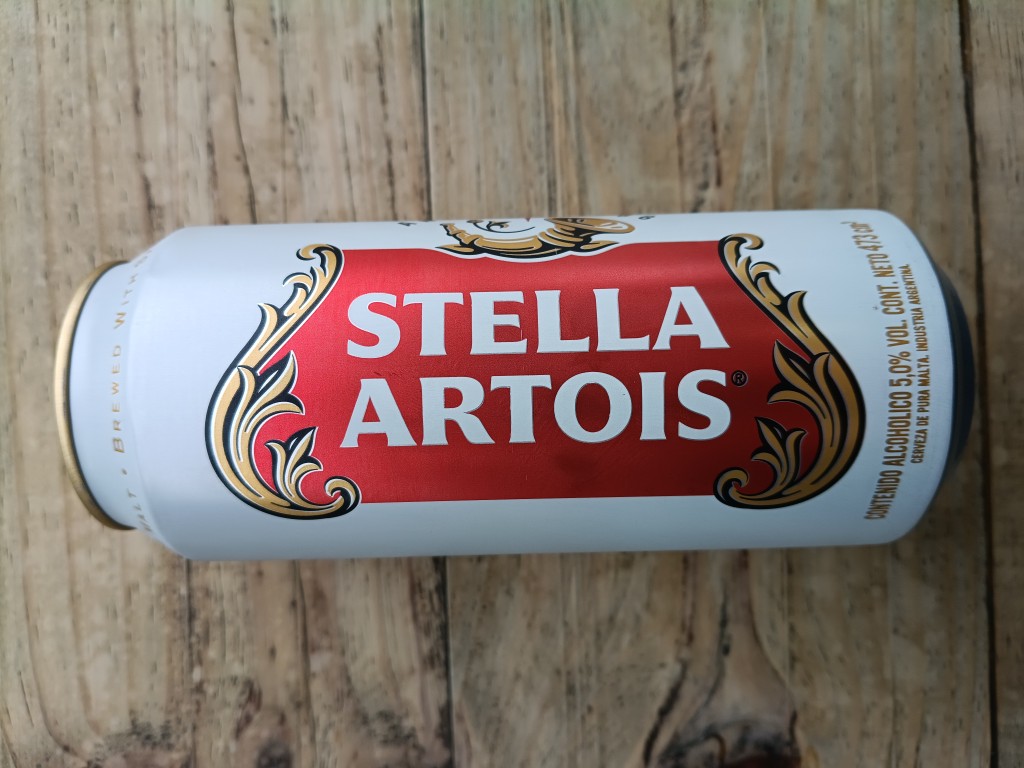 Stella Artois cerveza lata 473ml