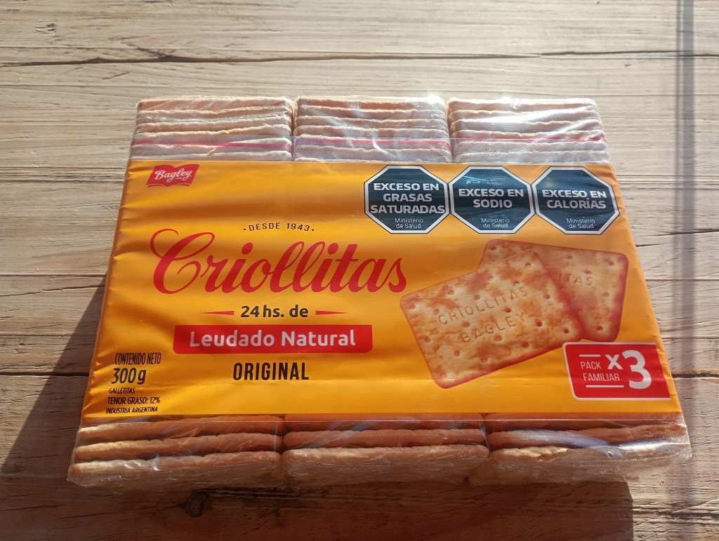 Bagley Criollitas original x3